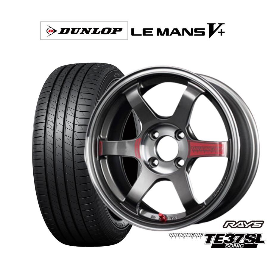 サマータイヤ ホイール4本セット レイズ ボルクレーシング TE37 
