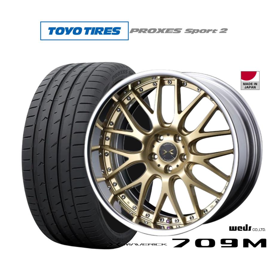 マーベリック　709M 19インチ　4本セット WEDS（ウェッズ） サマータイヤ ホイール4本セット マーベリック 709M