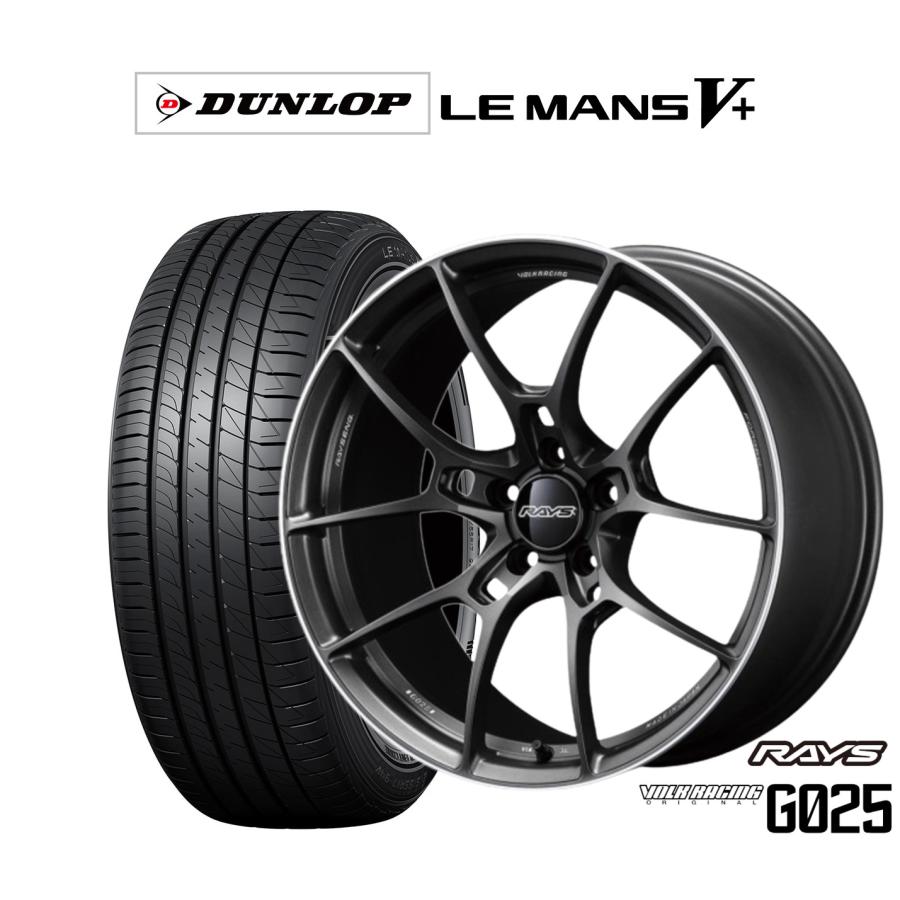 RAYS サマータイヤ ホイール4本セット レイズ ボルクレーシング G025 