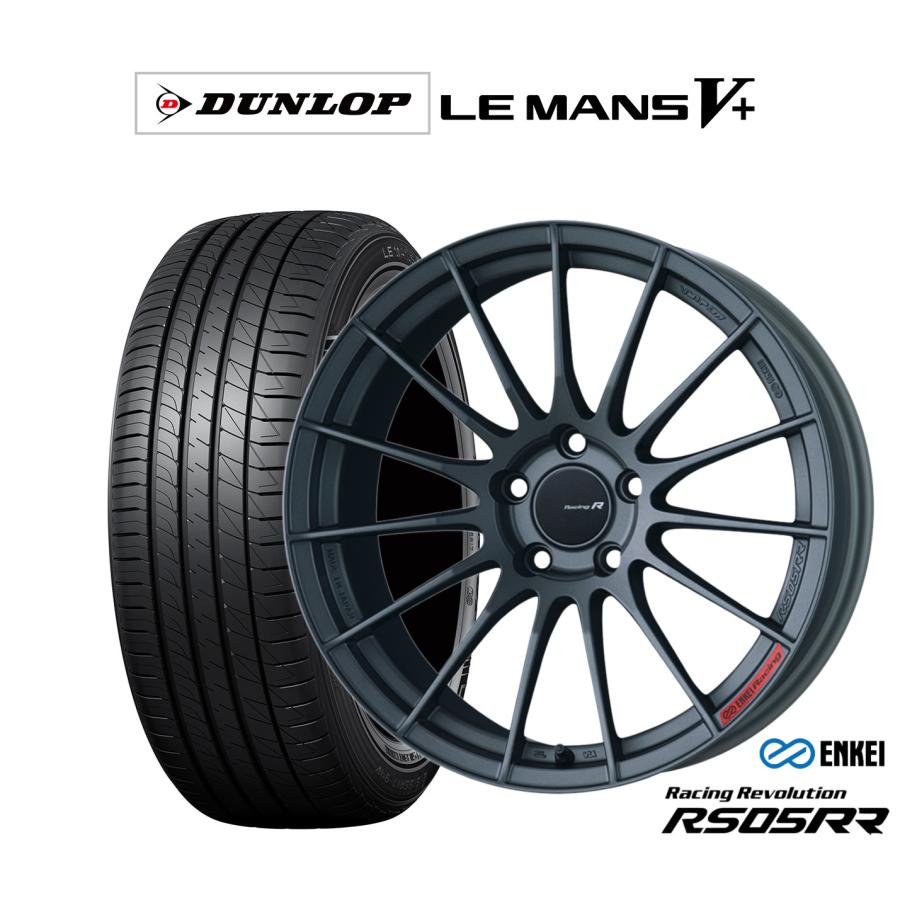 ENKEI（エンケイ） サマータイヤ ホイール4本セット RS05RR ダンロップ