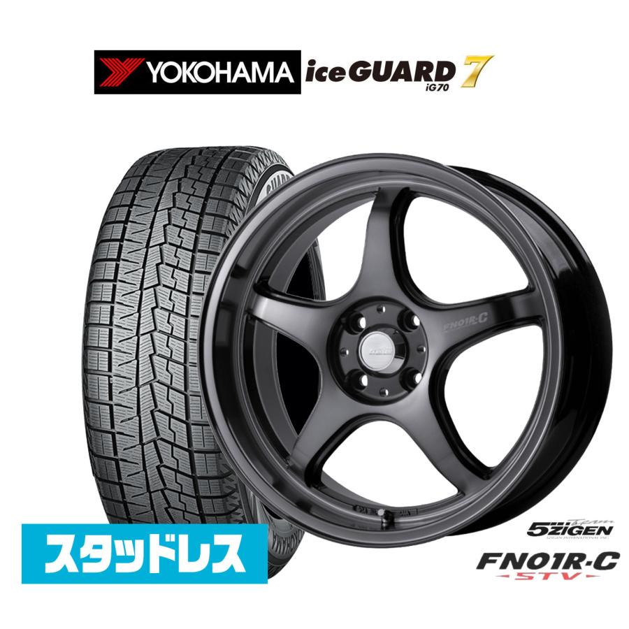 5ZIGEN スタッドレスタイヤ ホイール4本セット ゴジゲン プロレーサー