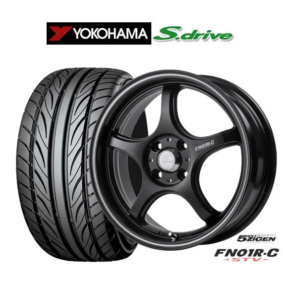 サマータイヤ ホイール4本セット 5ZIGEN ゴジゲン プロレーサー FN01R 