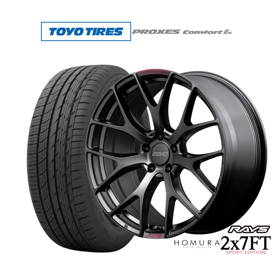 RAYS サマータイヤ ホイール4本セット レイズ HOMURA ホムラ 2×7 FT SPORT EDITION トーヨータイヤ プロクセス PROXES Comfort 2s (コンフォート 2s) 235/50R20 : カーポートマルゼン - 通販 - Yahoo!ショッピング RAYS サマータイヤ ホイール4本セット レイズ HOMURA ホムラ 2×7 FT SPORT EDITION トーヨータイヤ プロクセス PROXES Comfort 2s (コンフォート 2s) 235/50R20 : カーポートマルゼン - 通販 - Yahoo!ショッピング