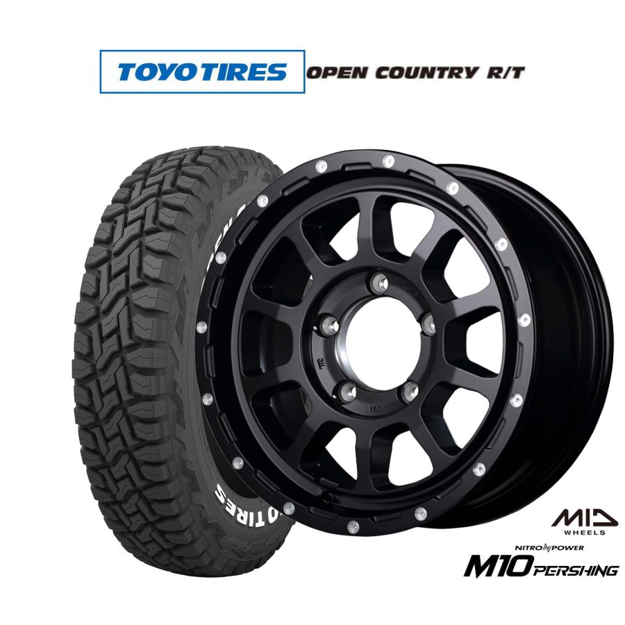 マルカサービス オフロードタイヤ ホイール4本セット MID ナイトロ 