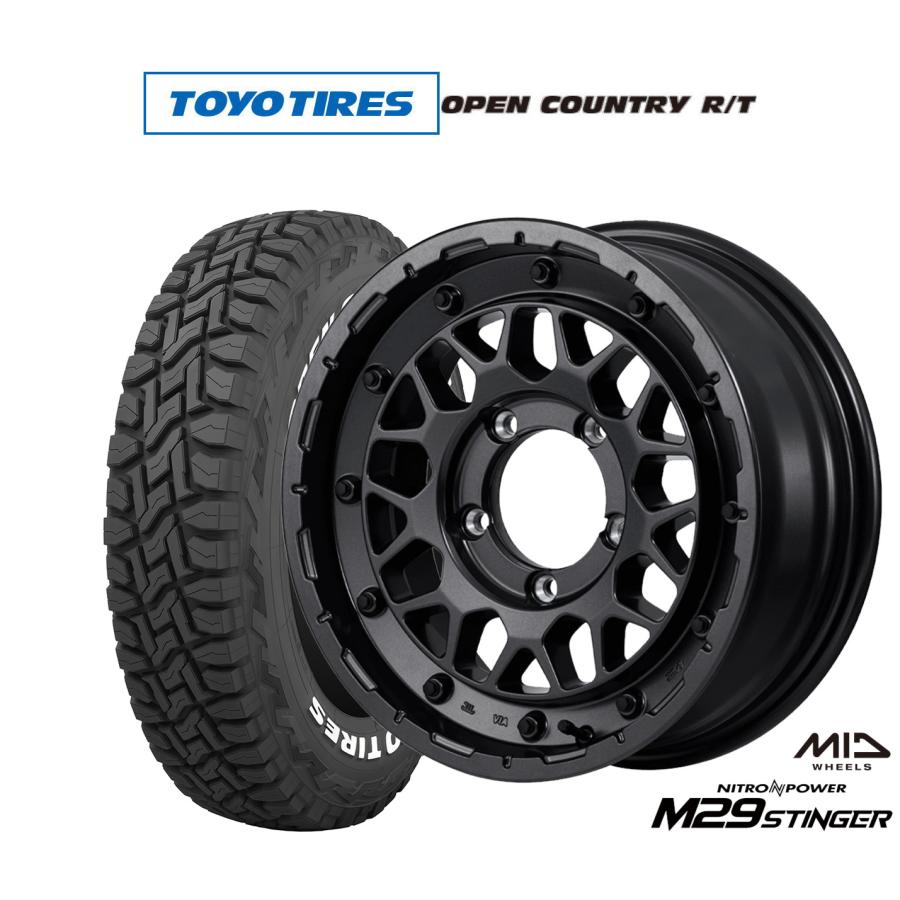 マルカサービス サマータイヤ ホイール4本セット MID ナイトロパワー