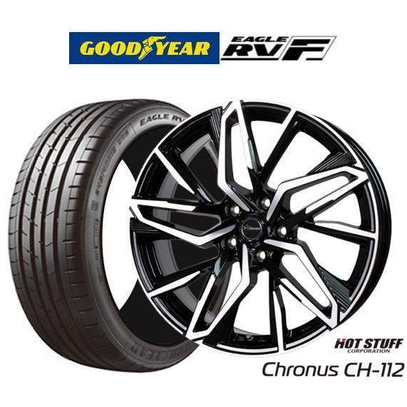 サマータイヤ ホイール4本セット ホットスタッフ クロノス CH-112 