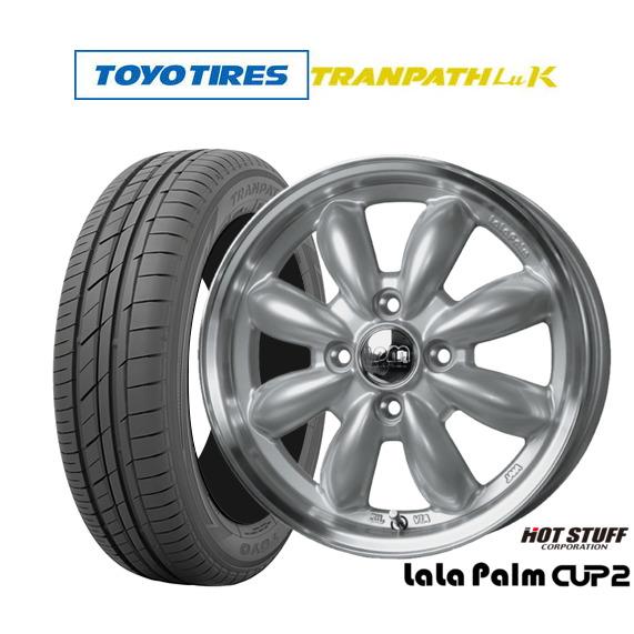 サマータイヤ ホイール4本セット ホットスタッフ ララパーム カップ2 