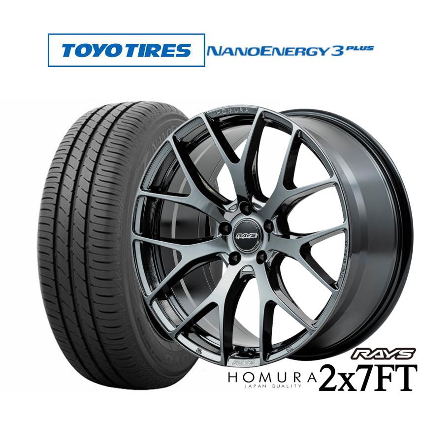 サマータイヤ ホイール4本セット レイズ HOMURA ホムラ 2×7 FT 