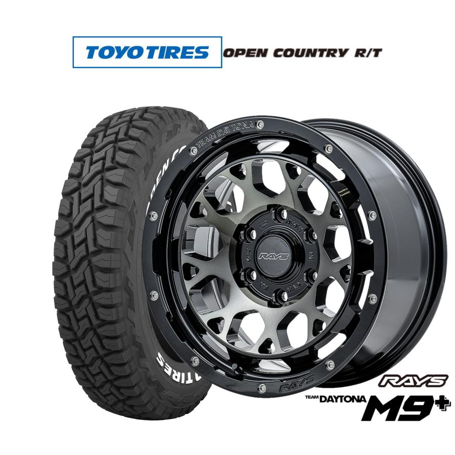 RAYS オフロードタイヤ ホイール4本セット レイズ チームデイトナ M9+ 