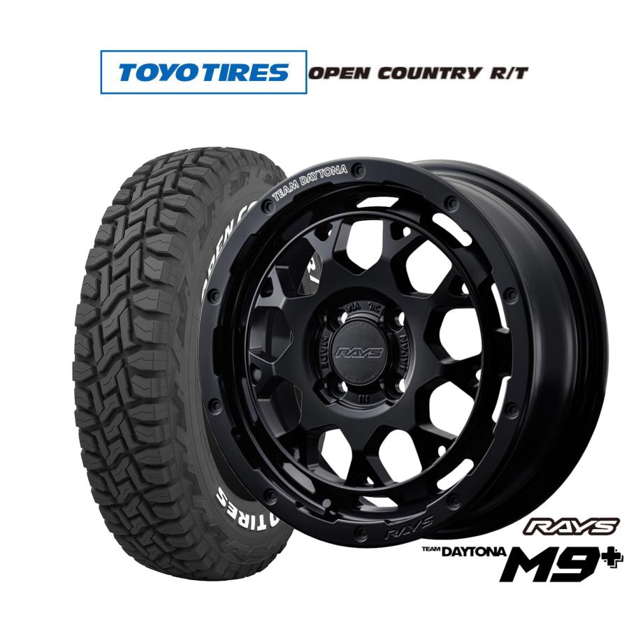 RAYS オフロードタイヤ ホイール4本セット レイズ チームデイトナ M9+