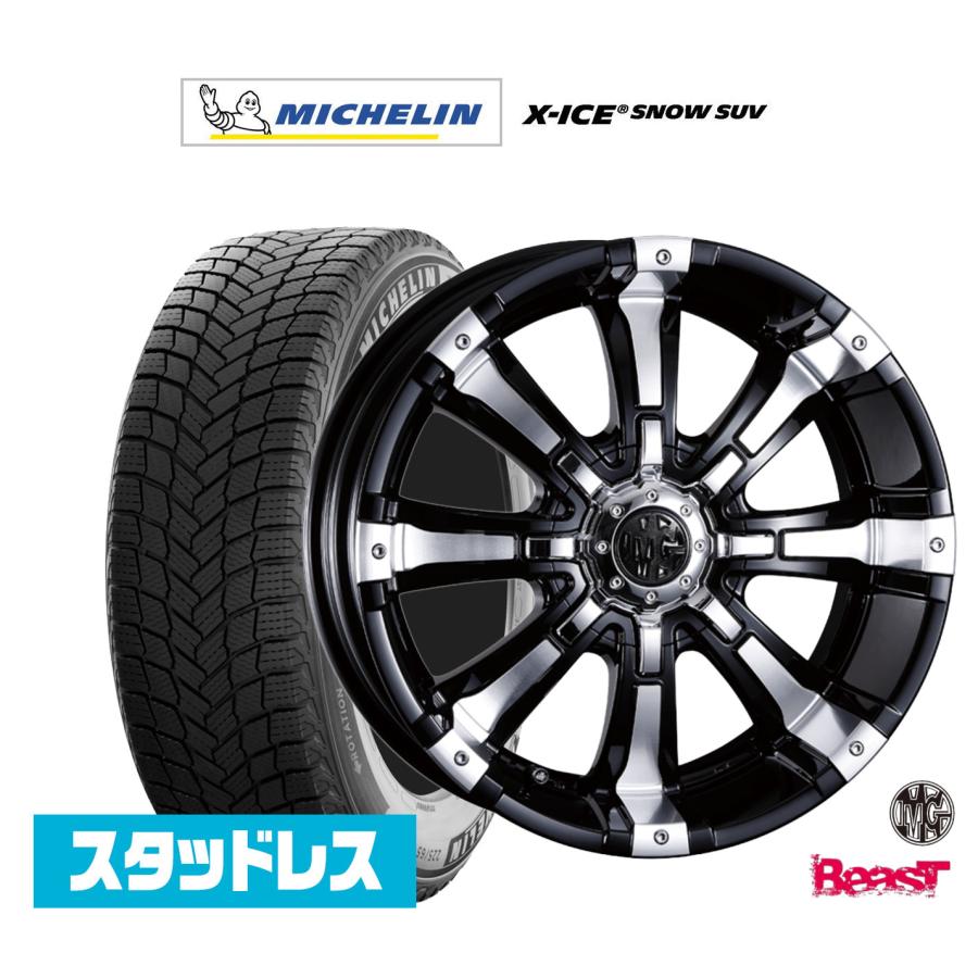 スタッドレスタイヤ ホイール4本セット クリムソン MG ビースト 