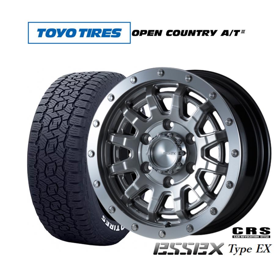 サマータイヤ ホイール4本セット CRS ESSEX エセックス EX-15 トーヨー  