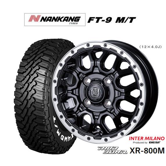 サマータイヤ ホイール4本セット インターミラノ マッドバーン XR-800M