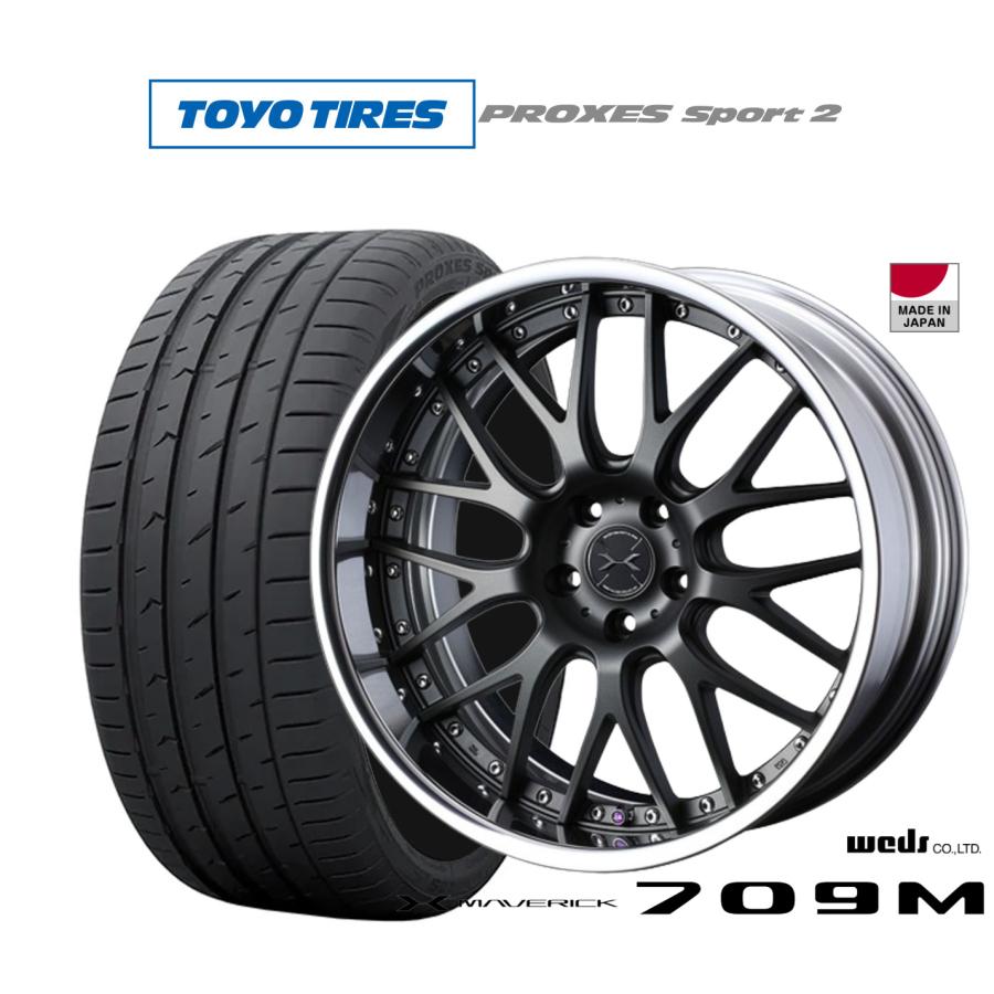 マーベリック　709M 19インチ　4本セット WEDS（ウェッズ） サマータイヤ ホイール4本セット マーベリック 709M