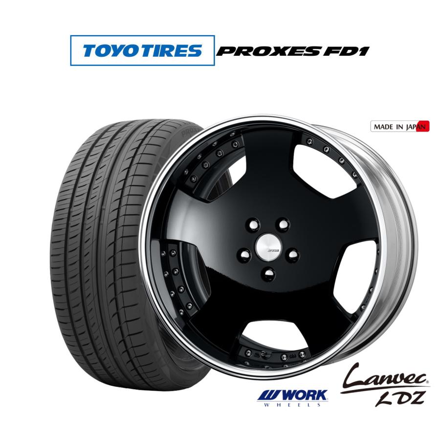 WORK サマータイヤ ホイール4本セット ワーク ランベック LDZ トーヨー