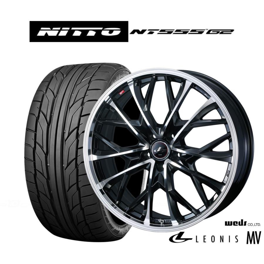 WEDS（ウェッズ） サマータイヤ ホイール4本セット レオニス MV NITTO