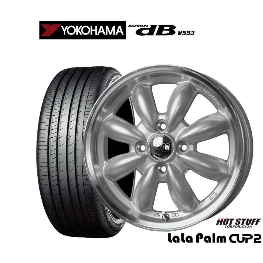 車 ② 4本 ヨコハマ タイヤ ホイール セット 175/65R15 ホットスタッフ