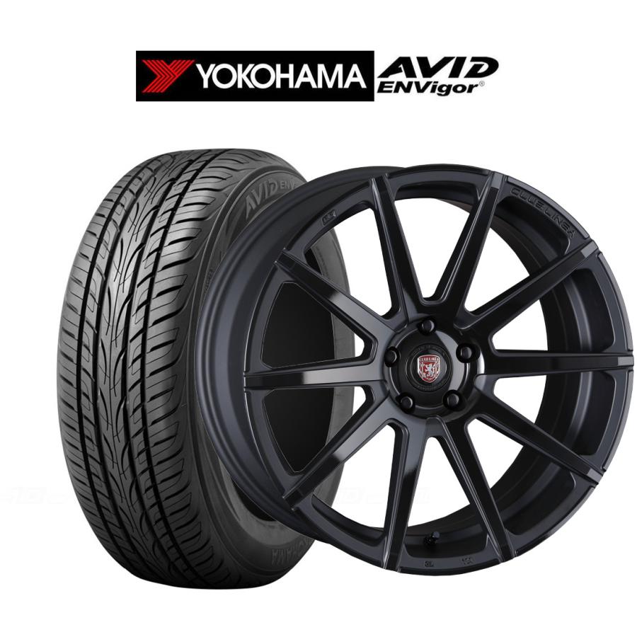 サマータイヤ ホイール4本セット クリムソン クラブリネア マルディニFF ヨコハマ AVID エンビガー (S321) 225/45R18 ...