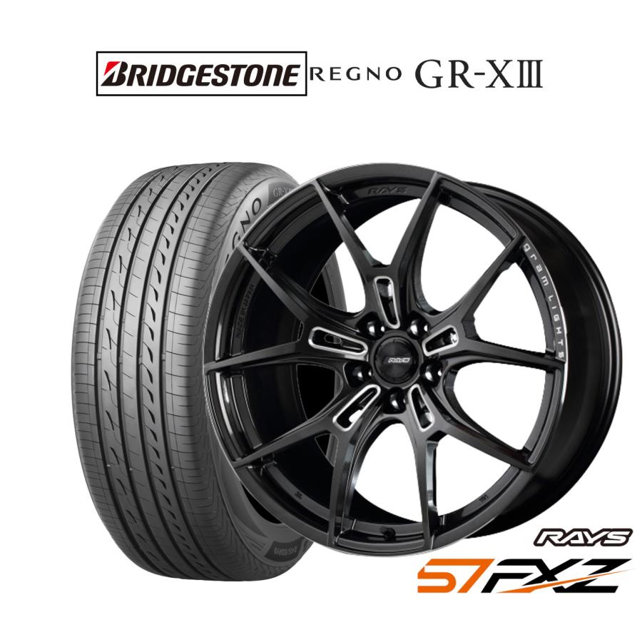 RAYS サマータイヤ ホイール4本セット レイズ グラムライツ 57 FXZ