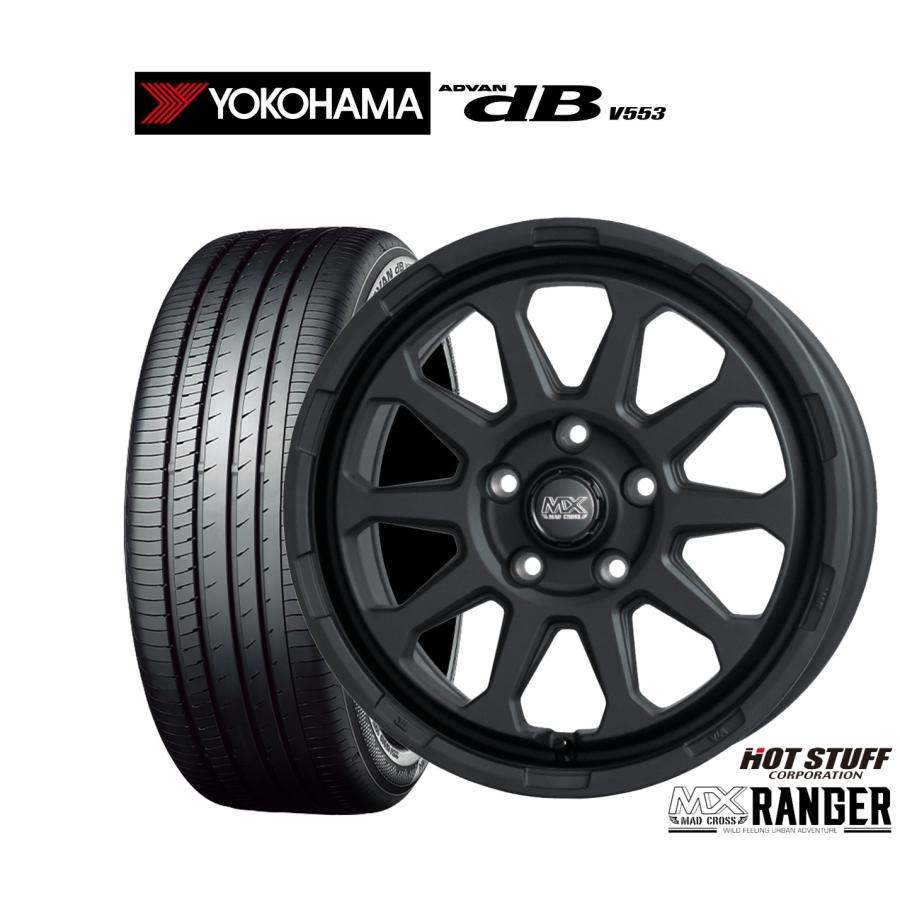 HOT STUFF サマータイヤ ホイール4本セット ホットスタッフ マッド 