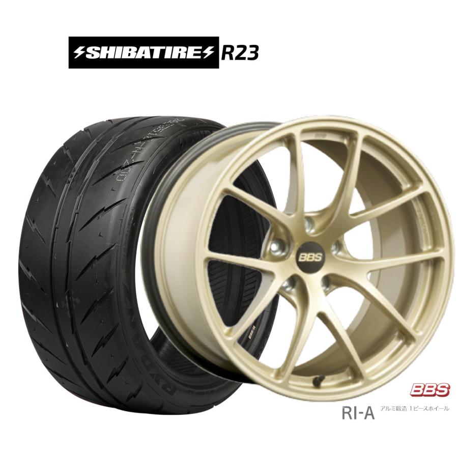 BBS サマータイヤ ホイール4本セット BBS JAPAN RI-A SHIBATIRE 