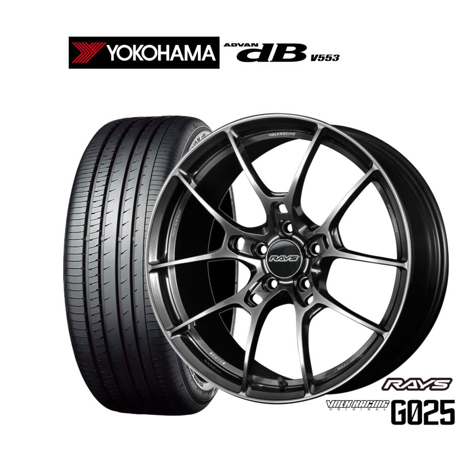 RAYS サマータイヤ ホイール4本セット レイズ ボルクレーシング G025 