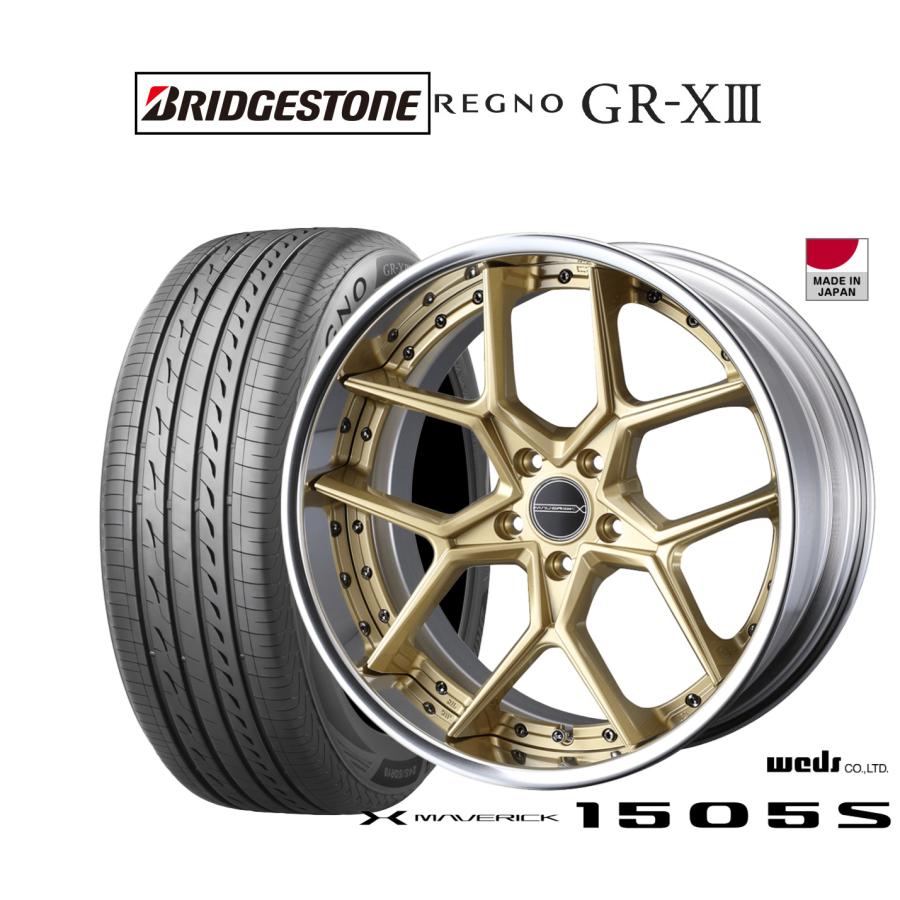 Weds MAVERICK 1505S 19×8J サムライゴールド + WINRUN 225/40R19 4本セット Weds MAVERICK 1505S 19×8J サムライゴールド + WINRUN 225/40R19 4本