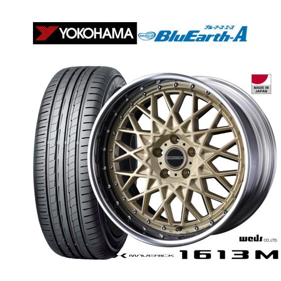 YOKOHAMA 夏タイヤホイール付き（maverick 16インチ）4本セット
