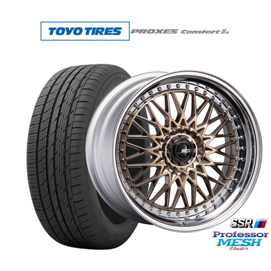 SSR サマータイヤ ホイール4本セット タナベ プロフェッサー メッシュ 