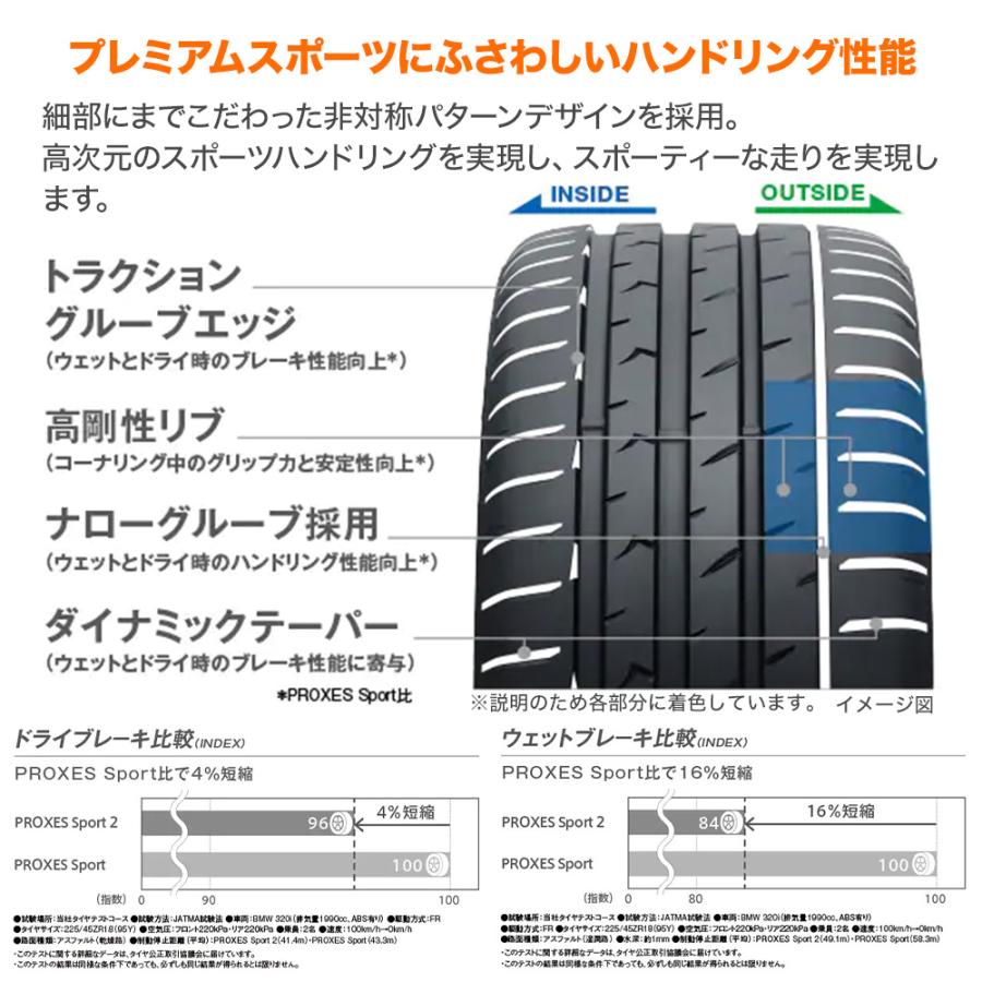 サマータイヤ ホイール4本セット ウェッズ クレンツェ ヴェルサム トーヨータイヤ プロクセス PROXES スポーツ2  255/40R19｜carport-maluzen｜03