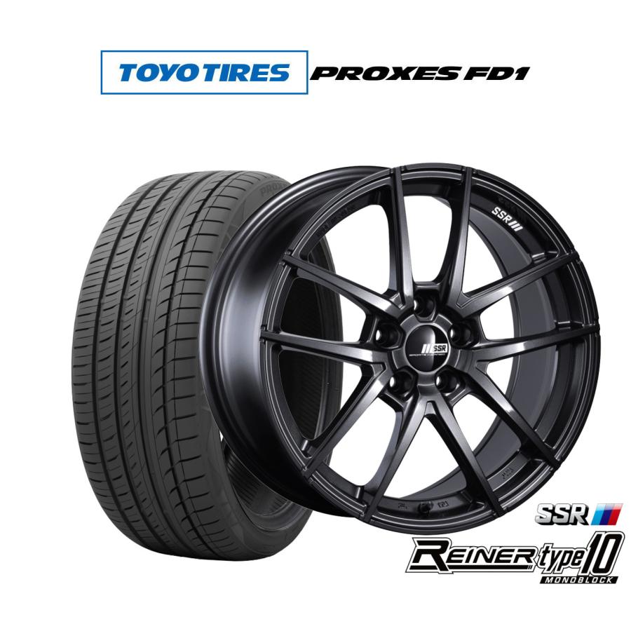 SSR サマータイヤ ホイール4本セット タナベ ライナー タイプ10 モノ 