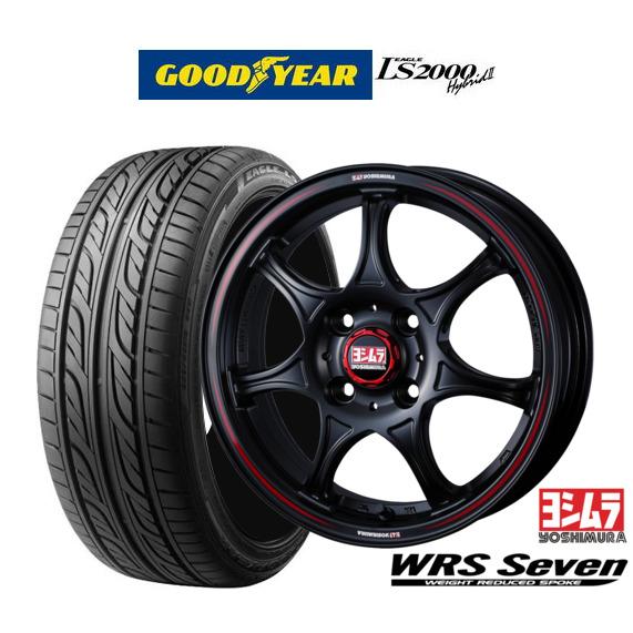 サマータイヤ ホイール4本セット YOSHIMURA ヨシムラ WRS Seven(WRS7) グッドイヤー イーグル LS2000 ハイブリッド2(HB2) 155/55R14 : カーポートマルゼン - 通販 - Yahoo!ショッピング サマータイヤ ホイール4本セット YOSHIMURA ヨシムラ WRS Seven(WRS7) グッドイヤー イーグル LS2000 ハイブリッド2(HB2) 155/55R14 : カーポートマルゼン - 通販 - Yahoo!ショッピング