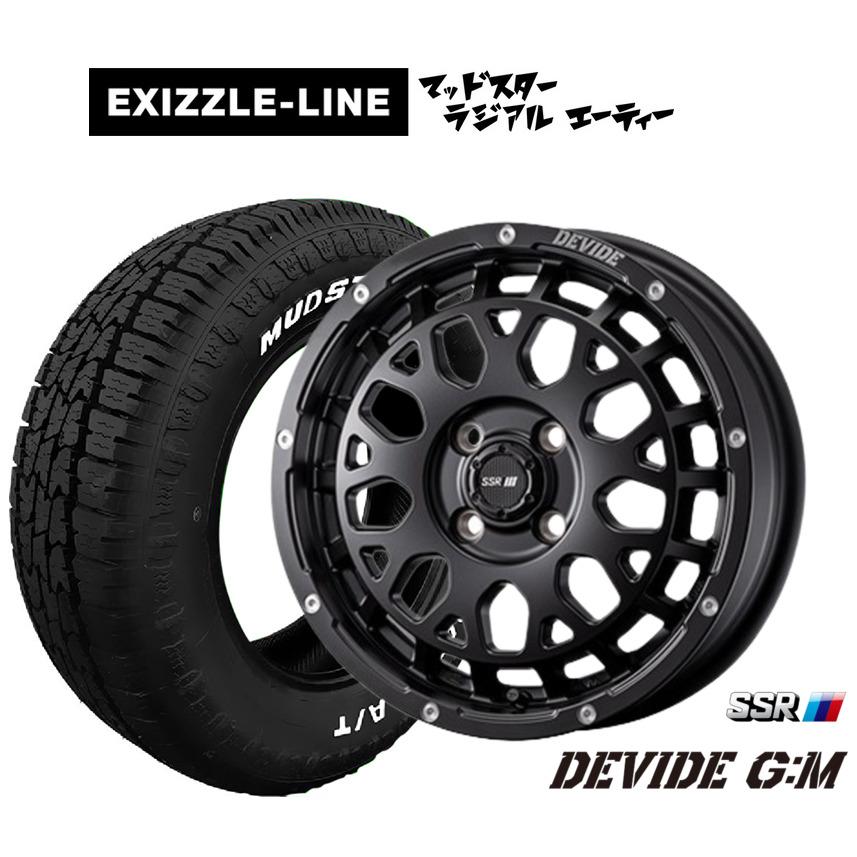 SSR オフロードタイヤ ホイール4本セット タナベ ディバイド G:M 