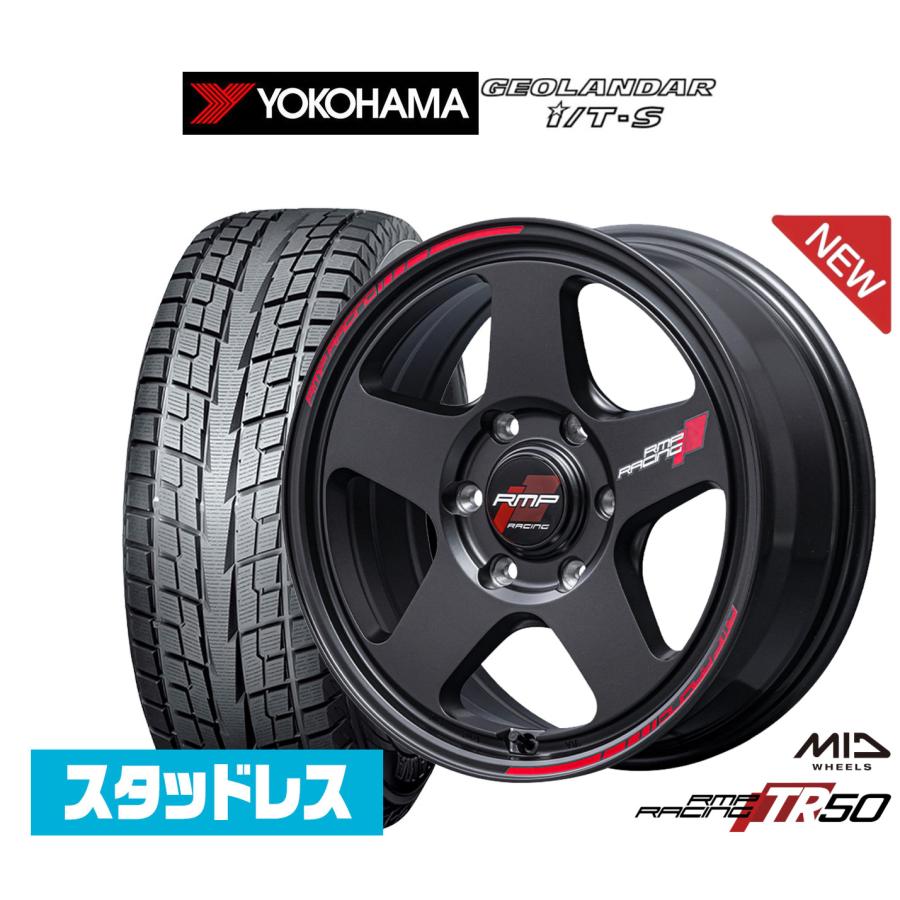 スタッドレスタイヤ ホイール4本セット MID RMPレーシング TR50  