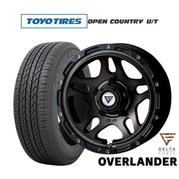サマータイヤ ホイール4本セット FORCE デルタフォース OVERLANDER 