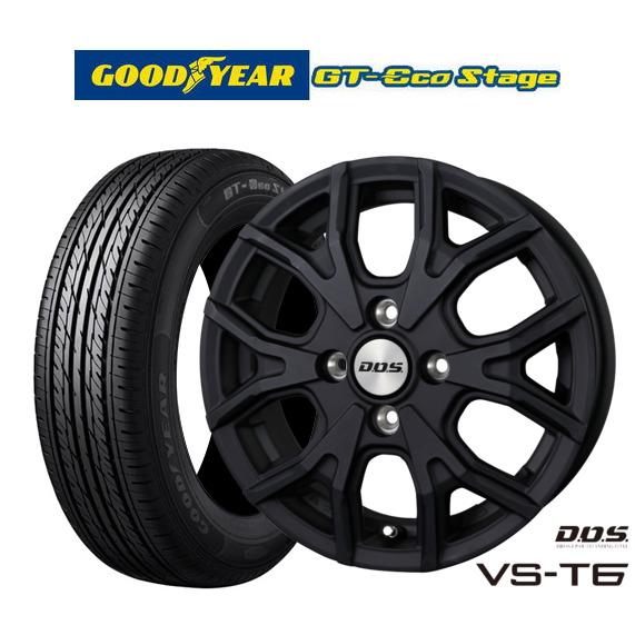 サマータイヤ ホイール4本セット BADX D,O,S(DOS) VS-T6 グッドイヤー