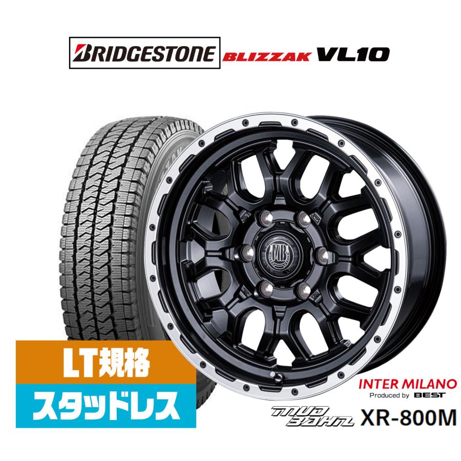 ハイエース200系]ブリヂストン BLIZZAK ブリザック VL10(LT用) 195