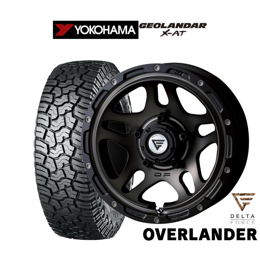 オフロードタイヤ ホイール4本セット FORCE デルタフォース OVERLANDER 
