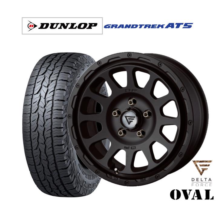 GRANDTREK タイヤ 235/65R17 102V 4本セット オフロードタイヤ ホイール4本セット FORCE デルタフォース OVAL