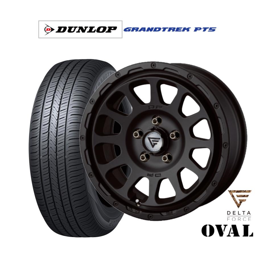 サマータイヤ ホイール4本セット FORCE デルタフォース OVAL(オーバル 