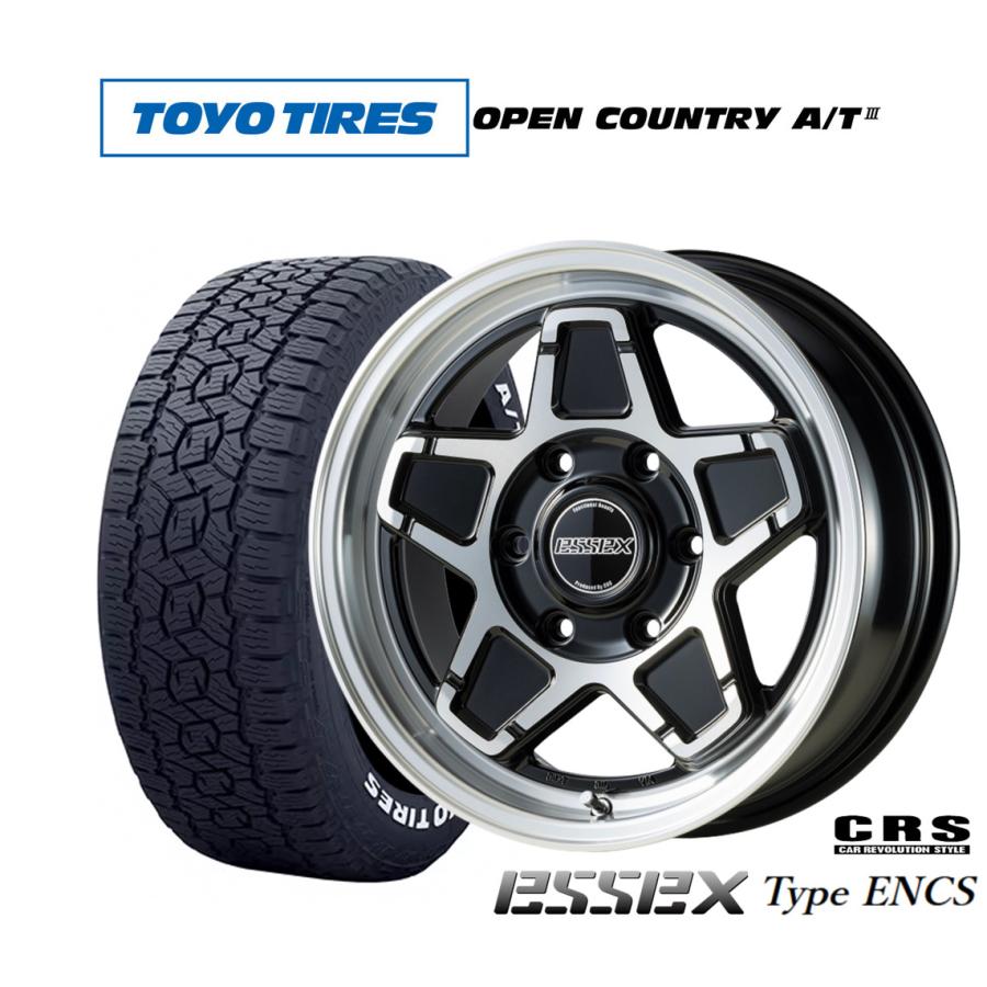 サマータイヤ ホイール4本セット CRS ESSEX エセックス ENCS-16