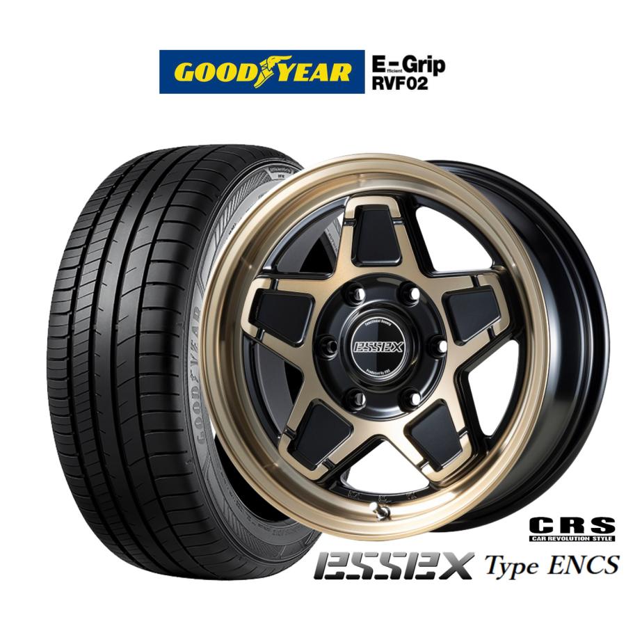 サマータイヤ ホイール4本セット CRS ESSEX エセックス ENCS-16 