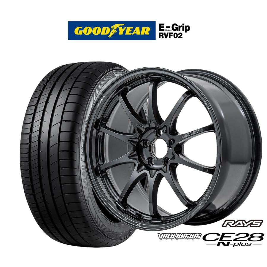 レイズCE28 VOLK RACING CE28 タイヤ付 4本