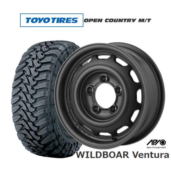 オフロードタイヤ ホイール4本セット アピオ WILDBOAR ワイルドボア 