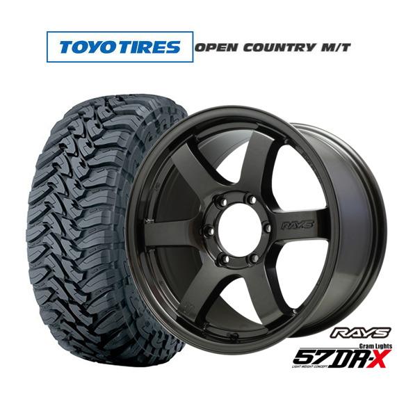 RAYS オフロードタイヤ ホイール4本セット レイズ グラムライツ 57 DR