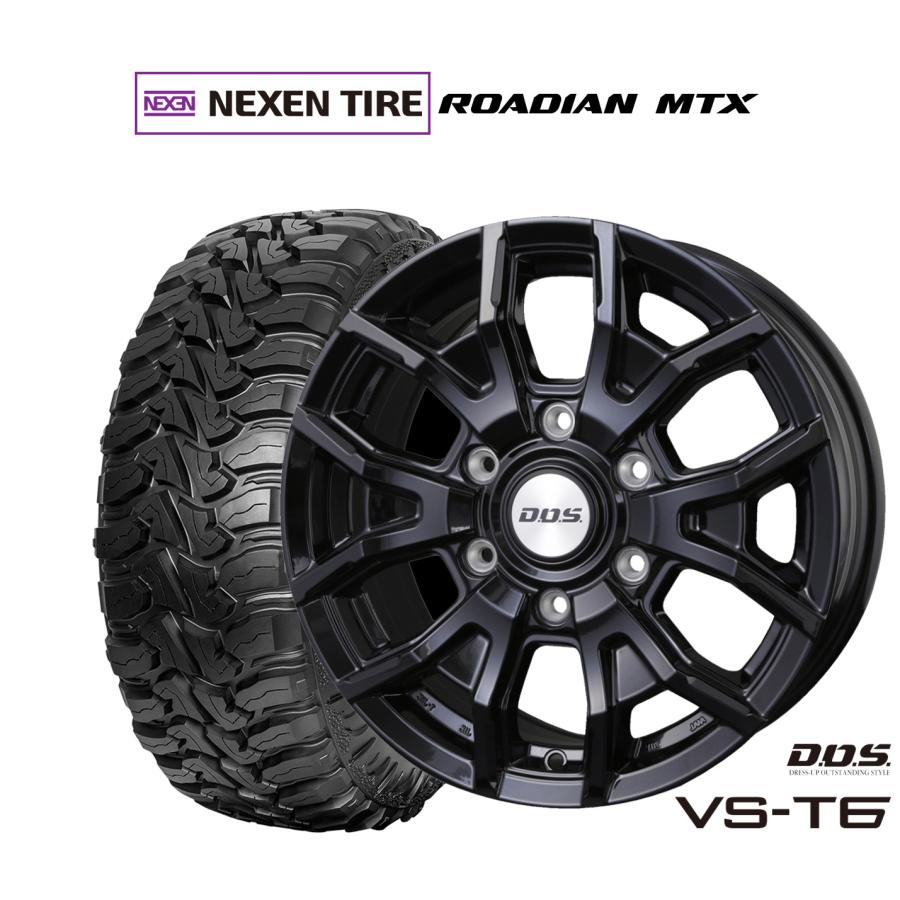 サマータイヤ ホイール4本セット BADX D,O,S(DOS) VS-T6 NEXEN  