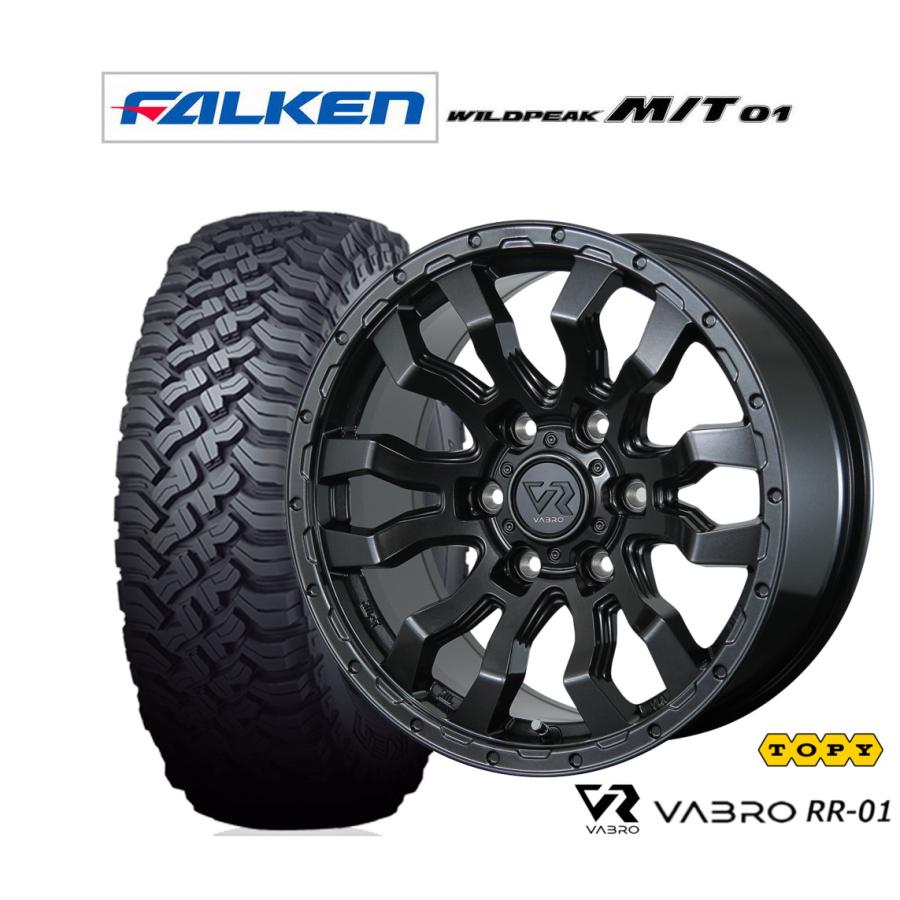 オフロードタイヤ ホイール4本セット トピー ヴァブロ RR-01