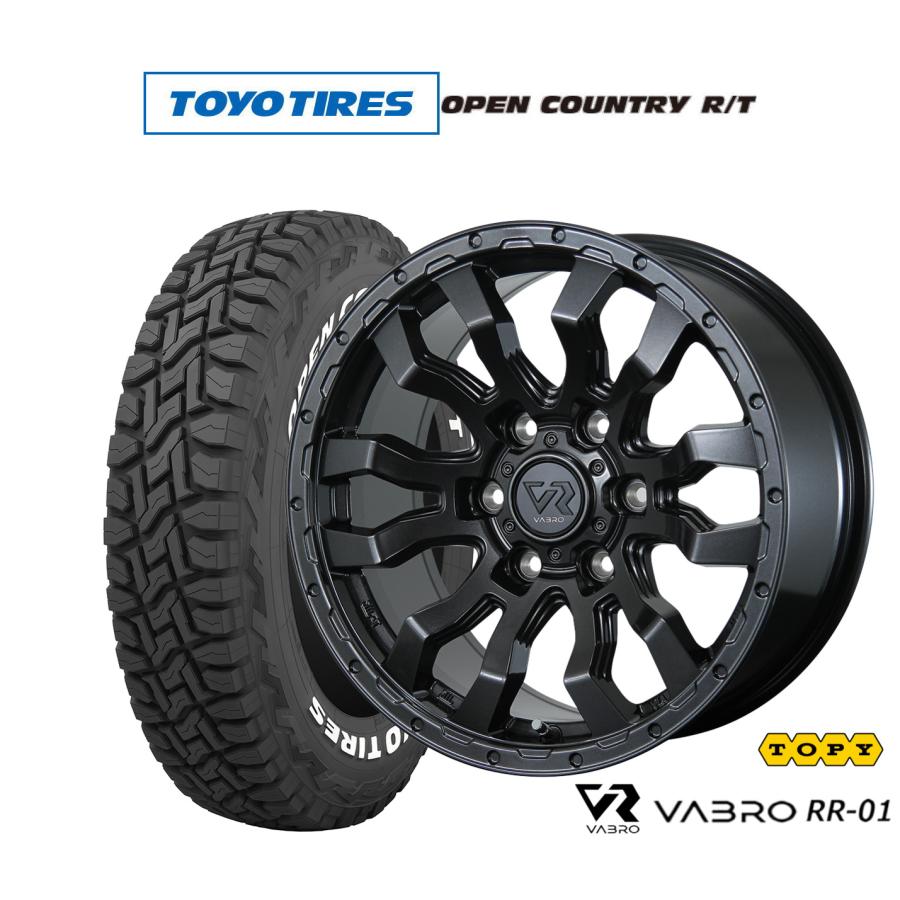 オフロードタイヤ ホイール4本セット トピー ヴァブロ RR-01 トーヨー