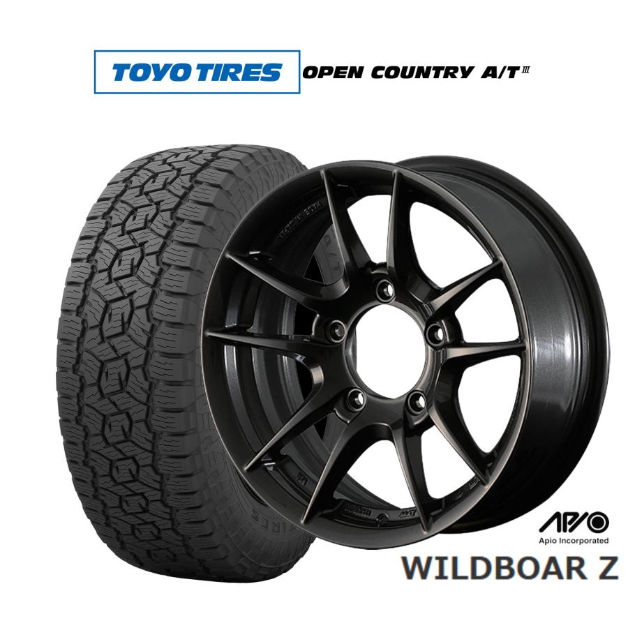 オフロードタイヤ ホイール4本セット アピオ WILDBOAR ワイルドボア Z