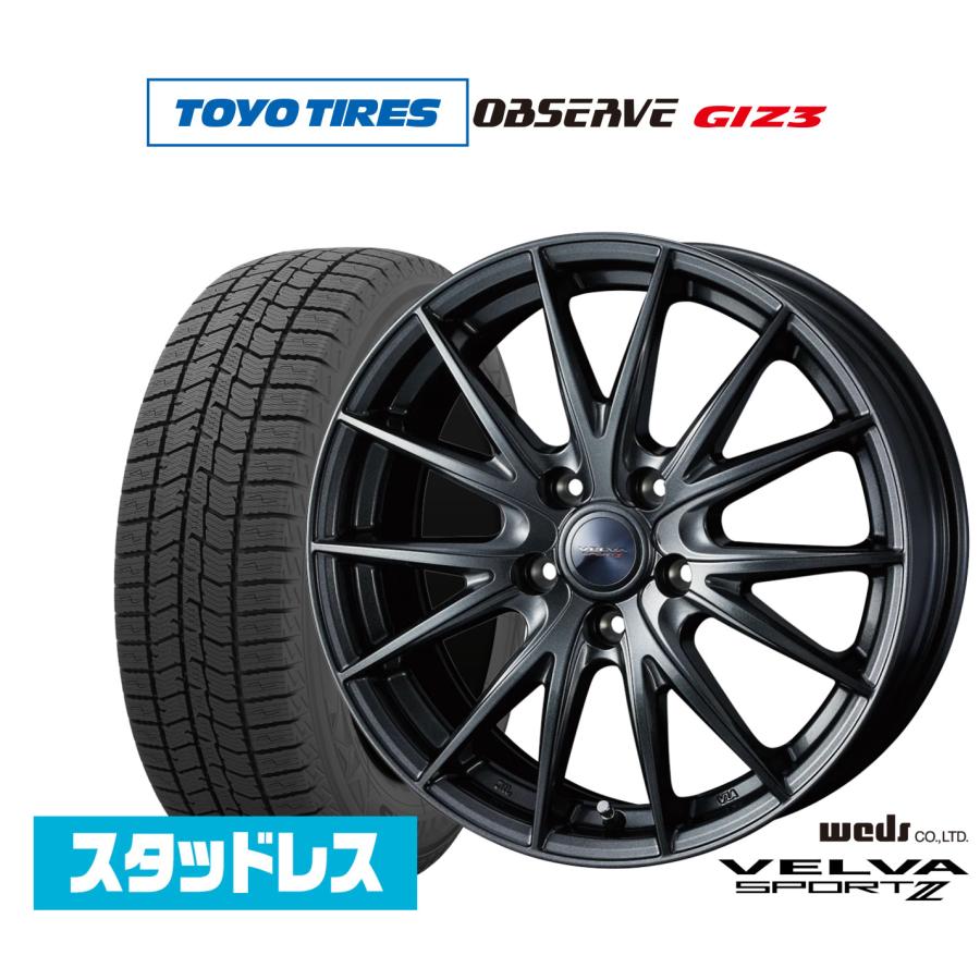 スタッドレスタイヤ ホイール4本セット ウェッズ ヴェルヴァ SPORT2  
